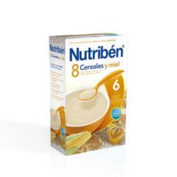Nutribén 8 Cereales Y Miel 600 Gr