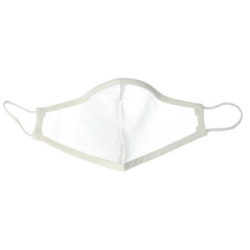 Mascarilla Inca Transparente Niño 7-12 Años Blanca