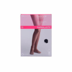 Farmalastic Media Larga Compresión Normal Negra Grande