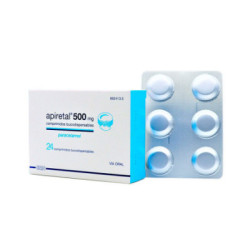 Apiretal 500 mg 24 comprimidos bucodispersables