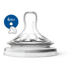 Avent 2 Tetinas Natural Para Líquidos Espesos